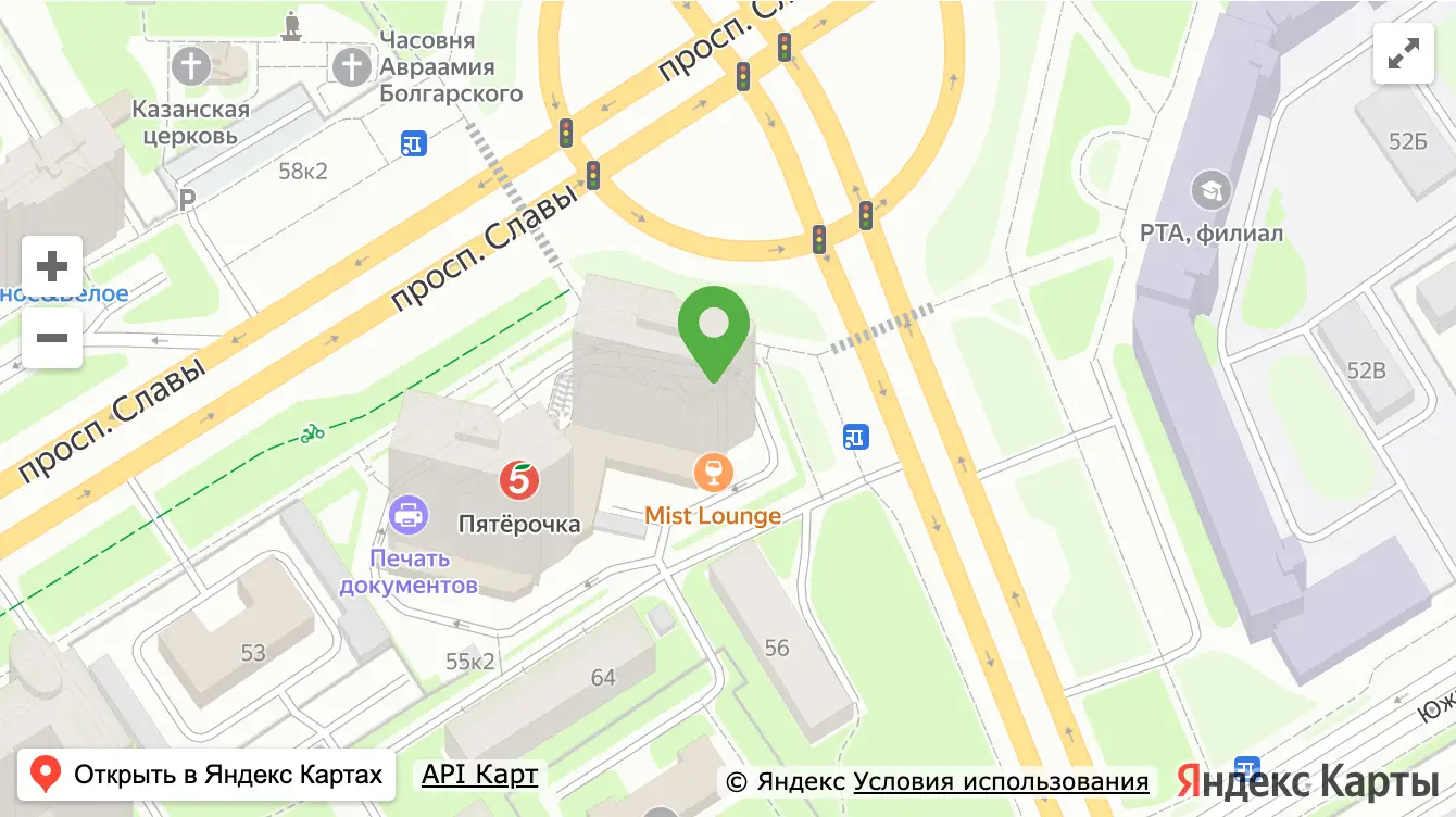 Карта: МедЛаб Купчино